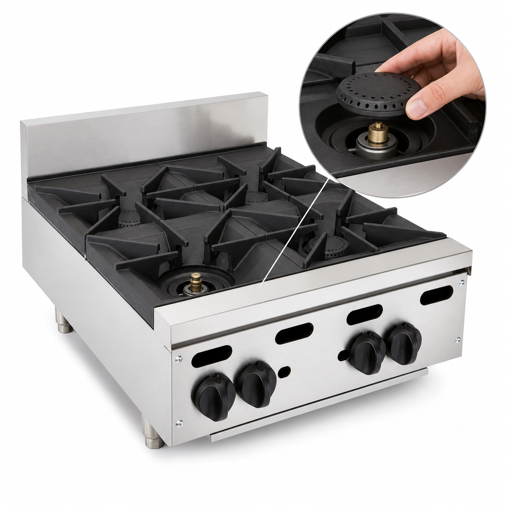 Lift-Off Burner Heads
