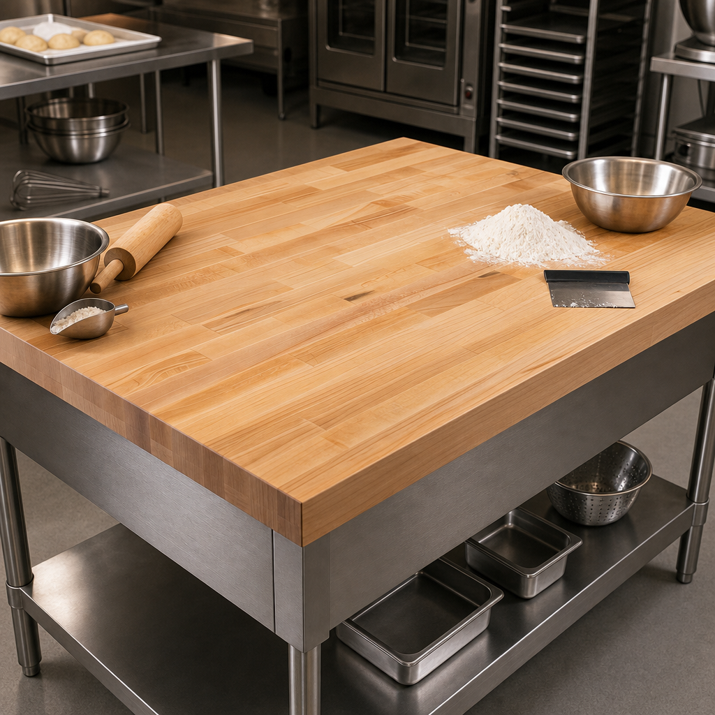 Edge Grain Flat Top