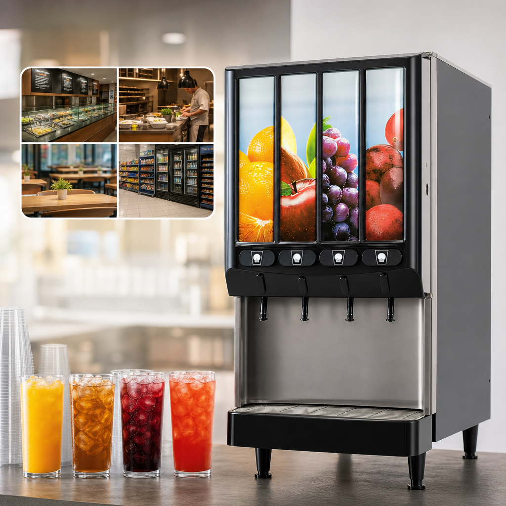 Four-Flavor Dispensing