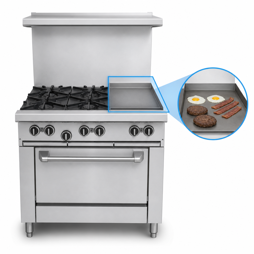 12-Inch Griddle Section