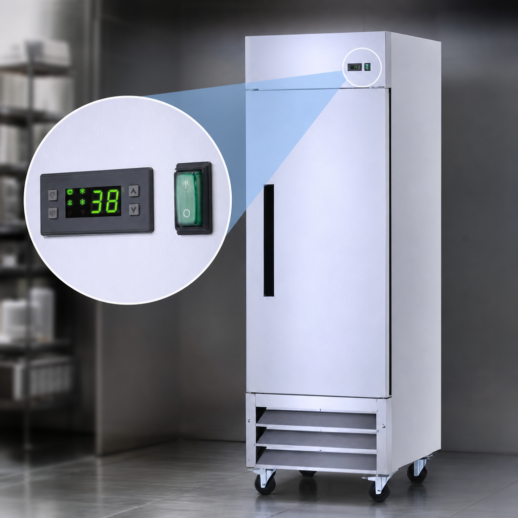 Electronic Thermostat With LED Display