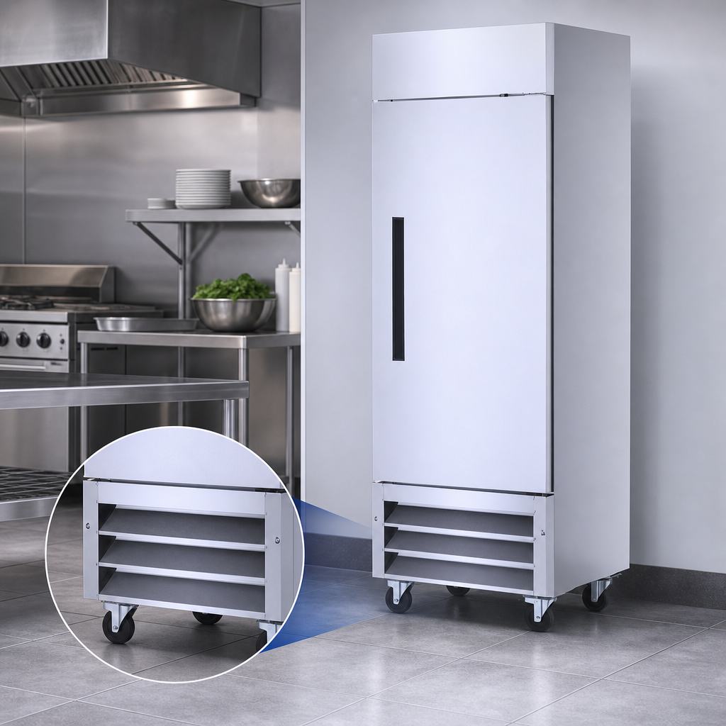 Bottom-Mounted Self-Contained Refrigeration