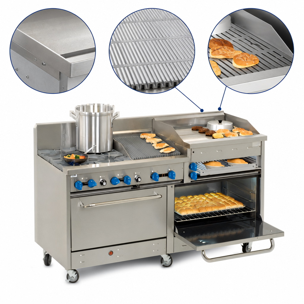36-Inch Raised Griddle