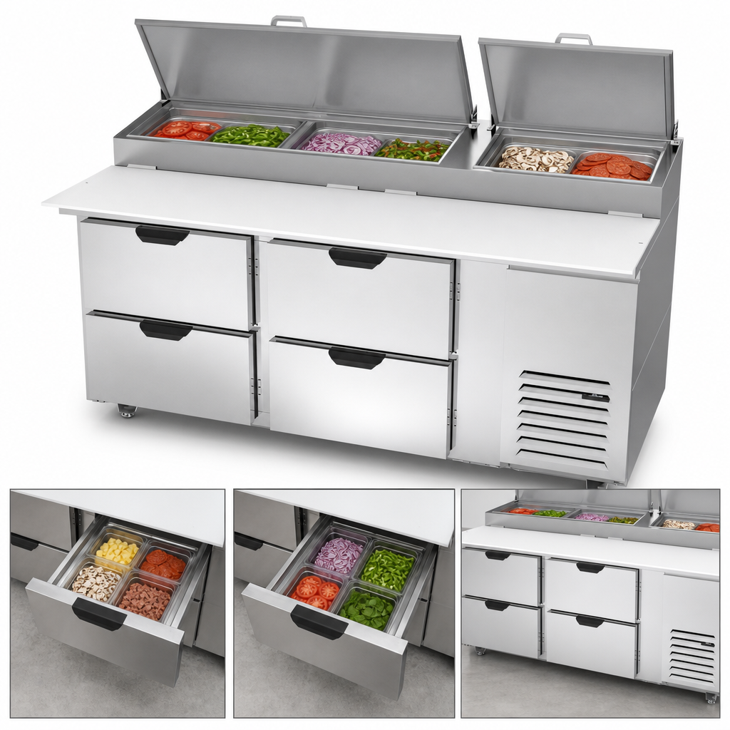 Four Drawer Storage