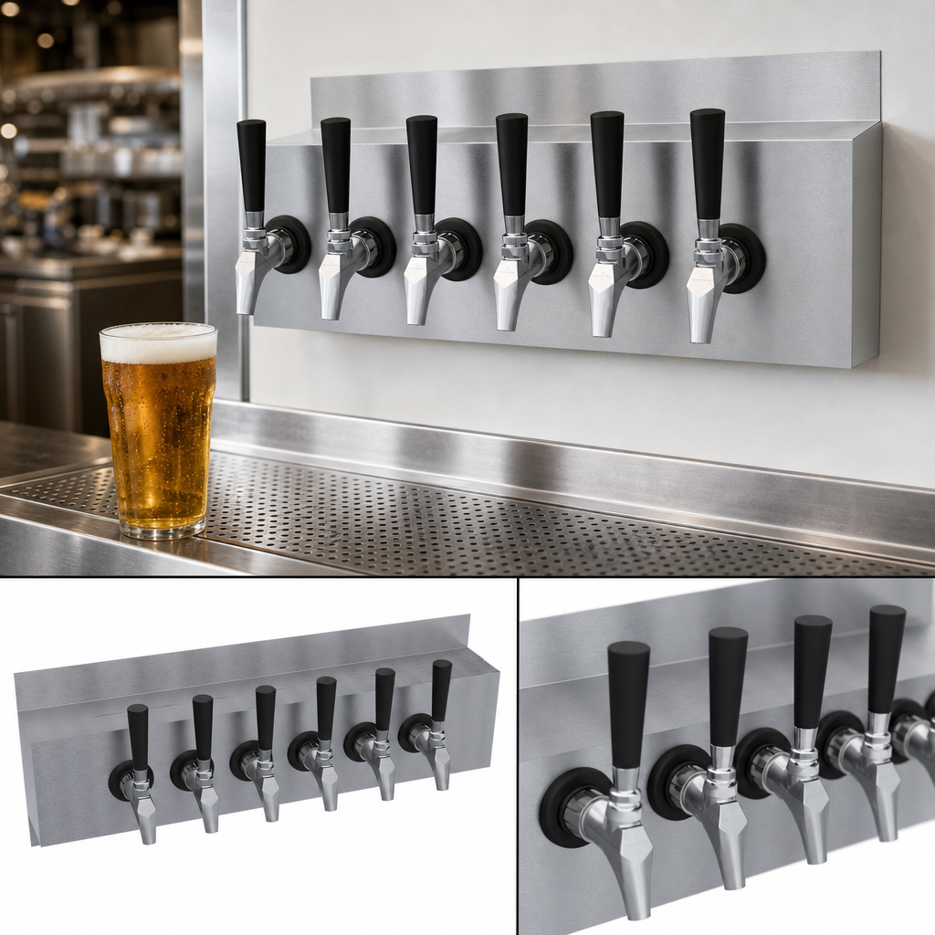 Six-Faucet Capacity