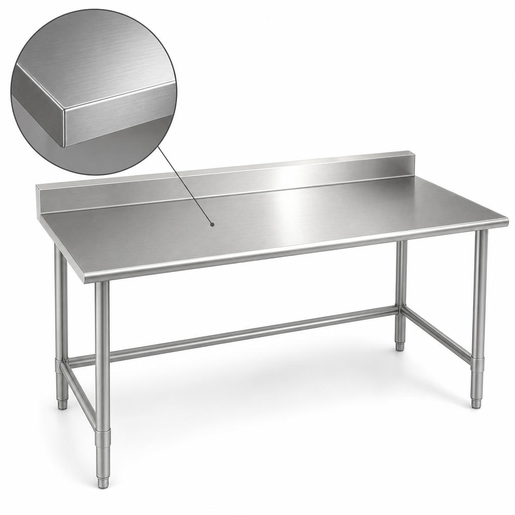 16 Gauge 300-Series Stainless Steel Top