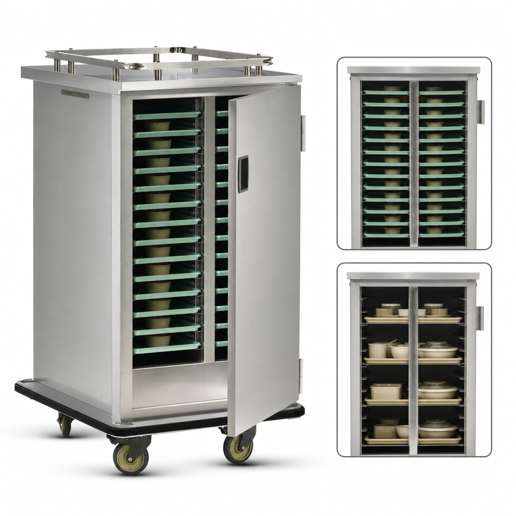 Dual Tray Capacity