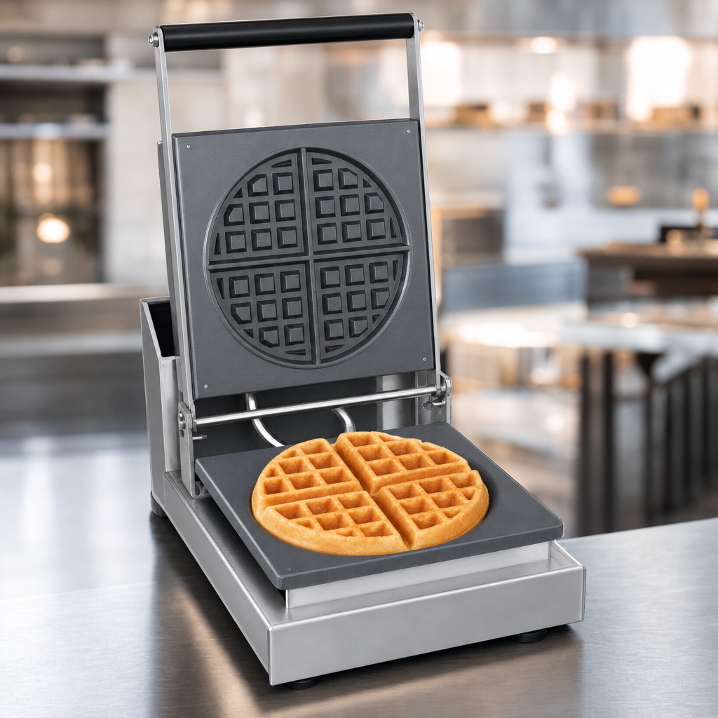 Belgian Round Waffle Plates