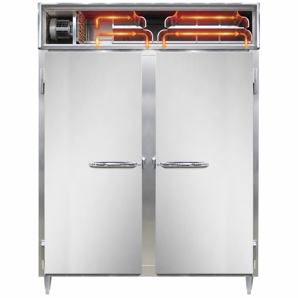 Top Mounted Heating Plenum