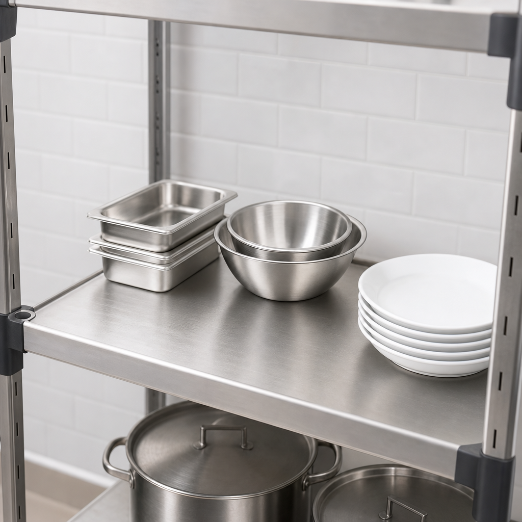 Solid Shelf Surface