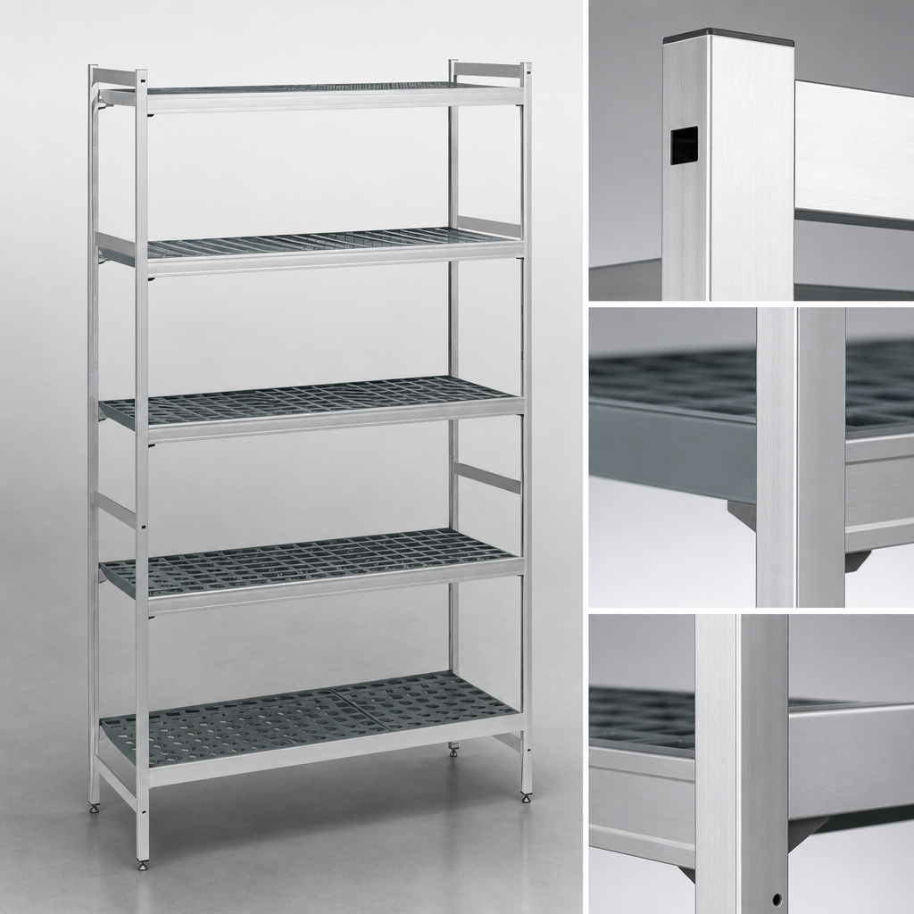 Deep Anodized Aluminum Construction