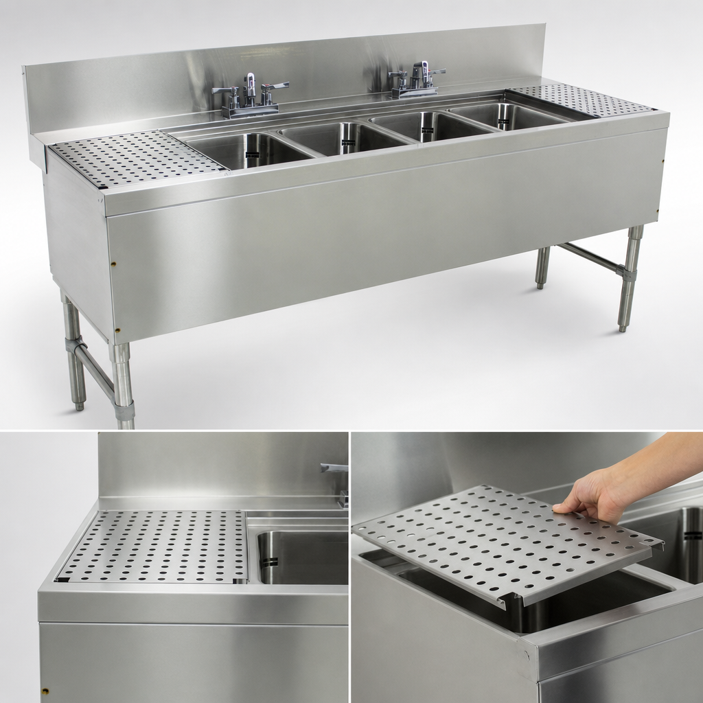 Removable Perforated Drainboard Top