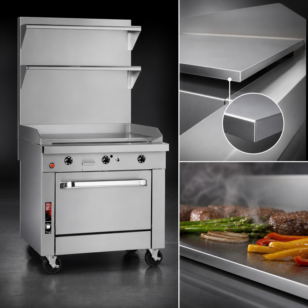 1-Inch Thick Griddle Plate