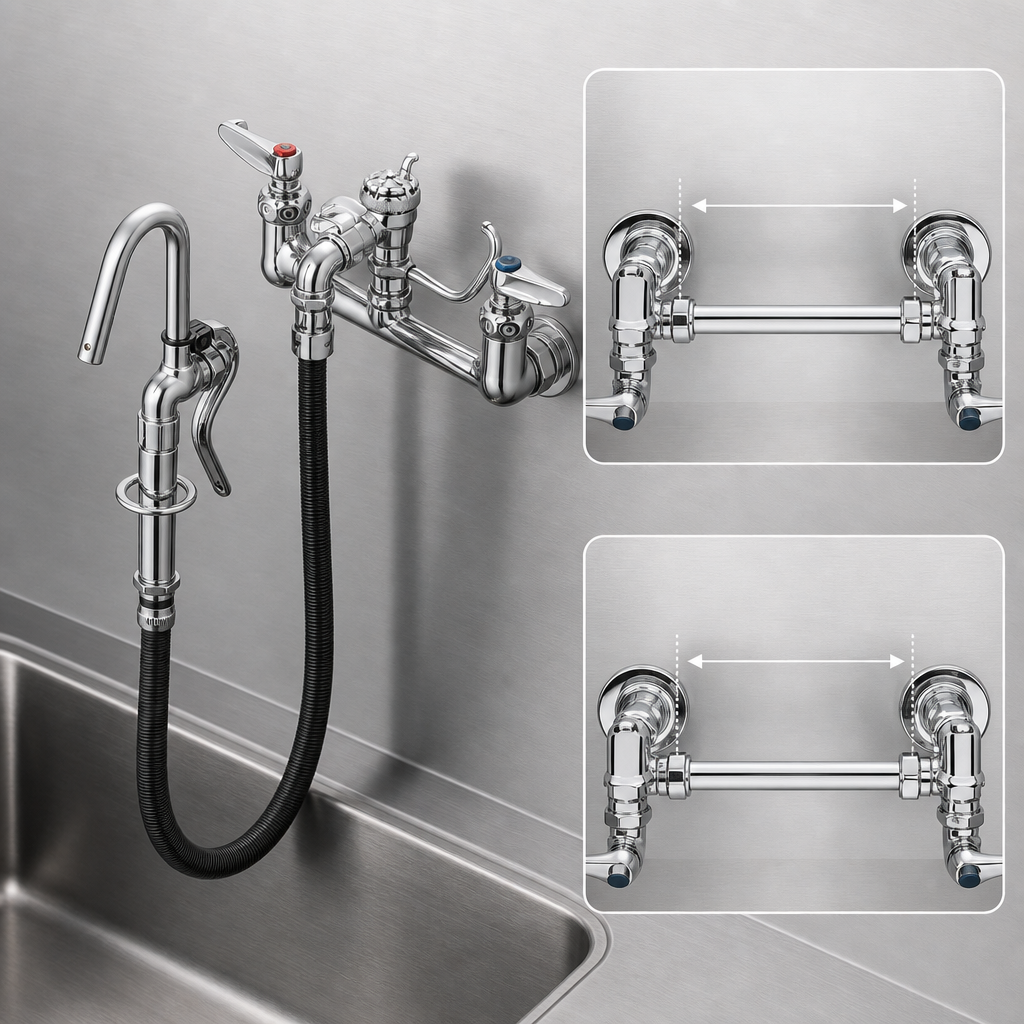 8-Inch Adjustable Centers