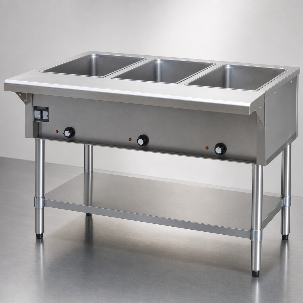 Three Dry Heating Wells