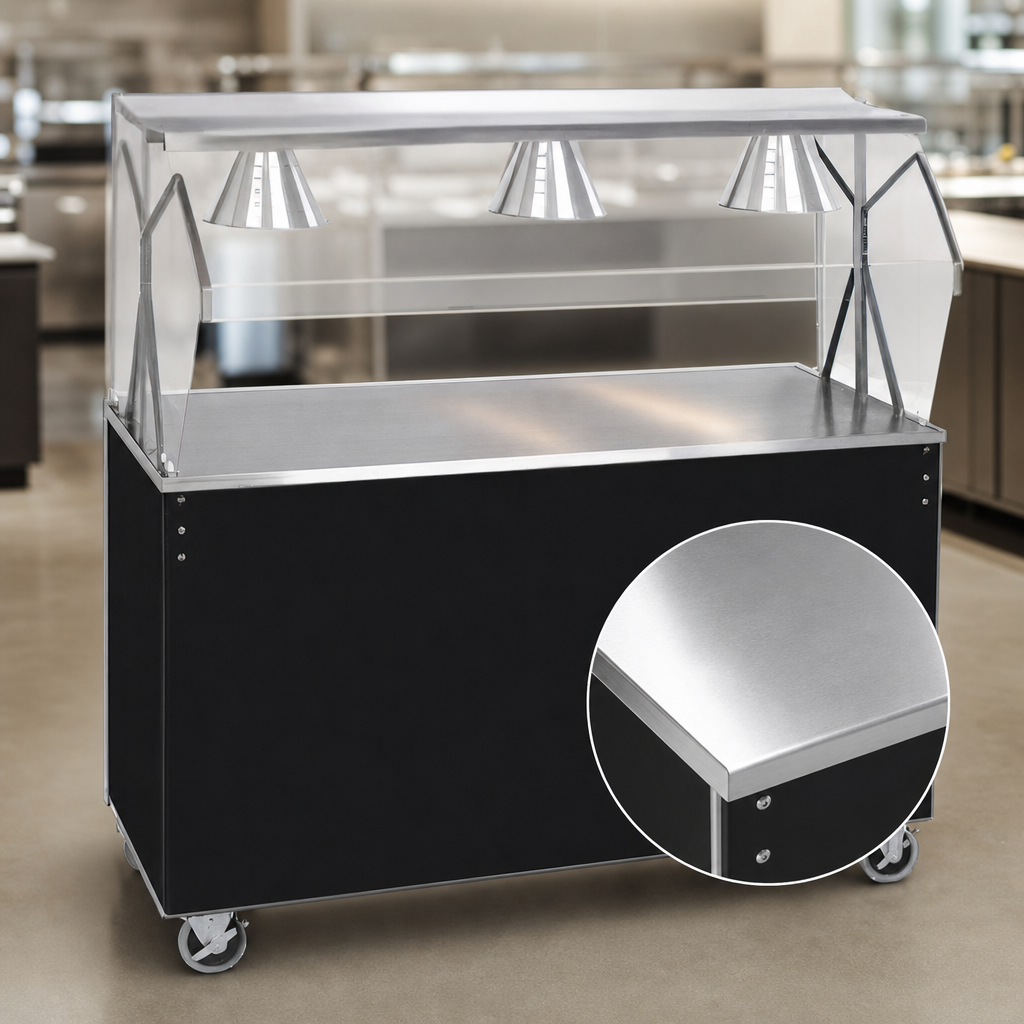 One-Piece Stainless Steel Top