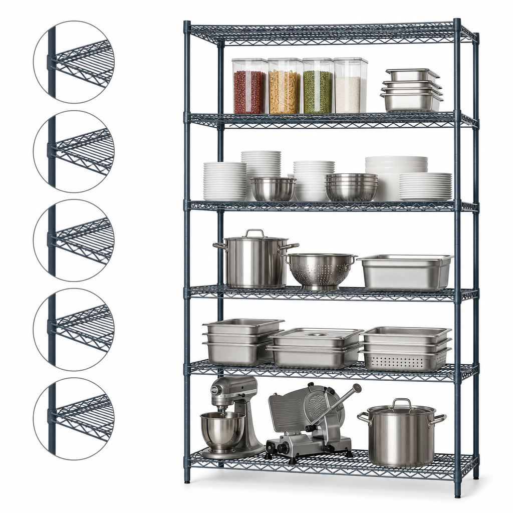 Five Shelves