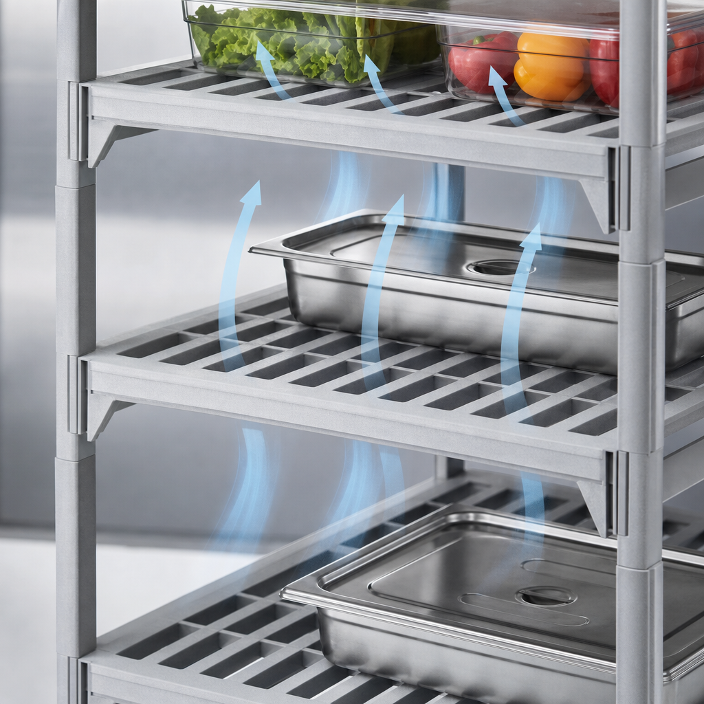 Vented Shelf Plates