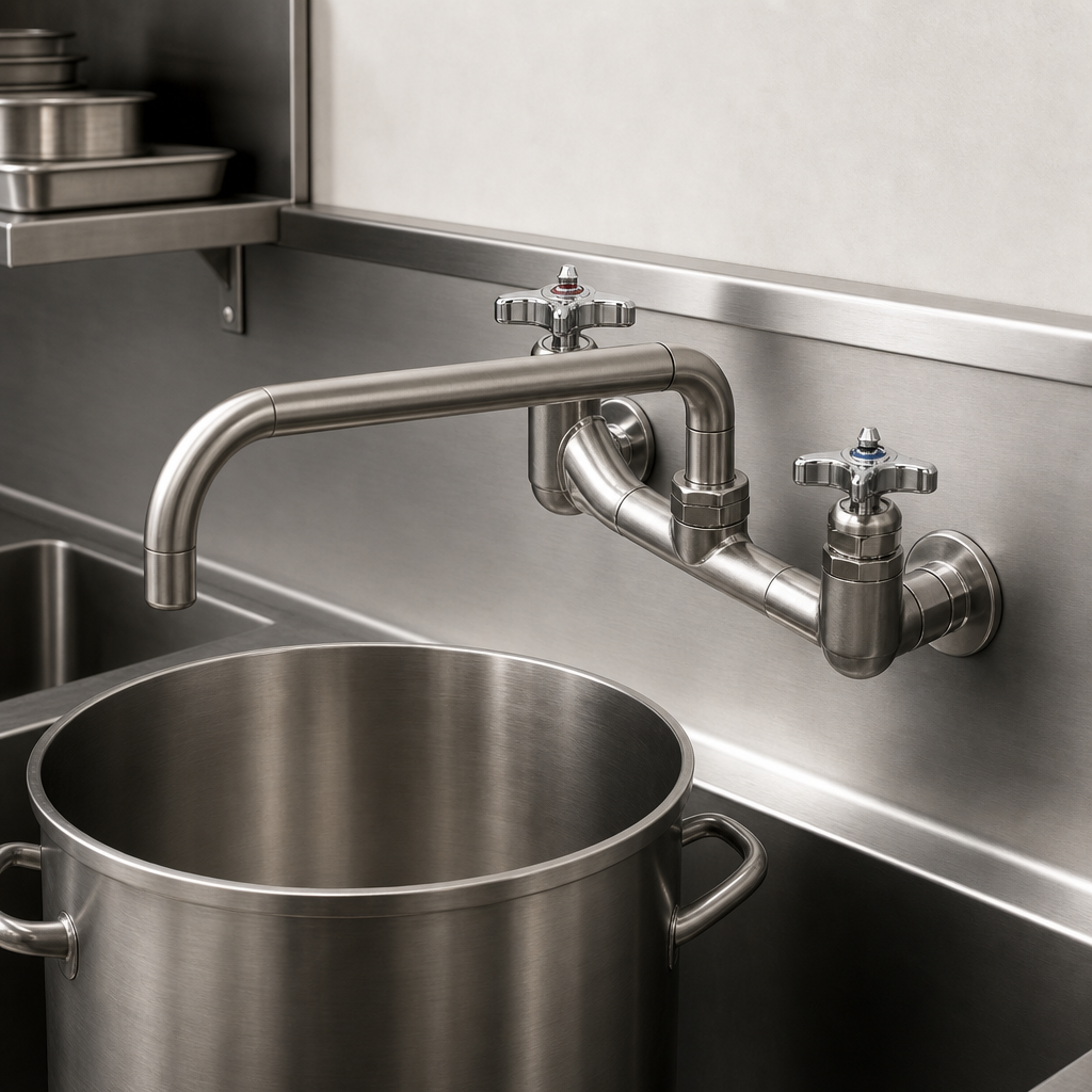 Wall-Mount Mixing Faucet