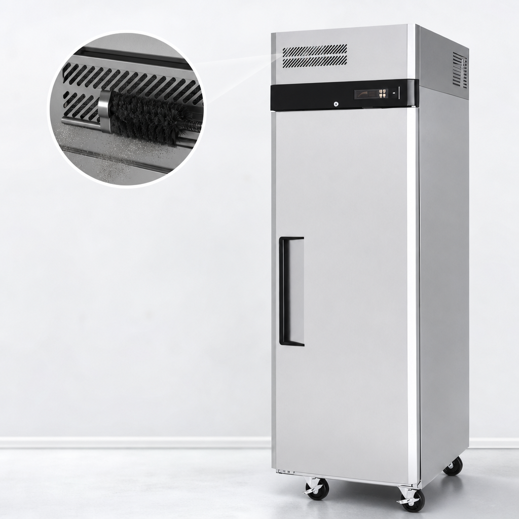 Self-Cleaning Condenser