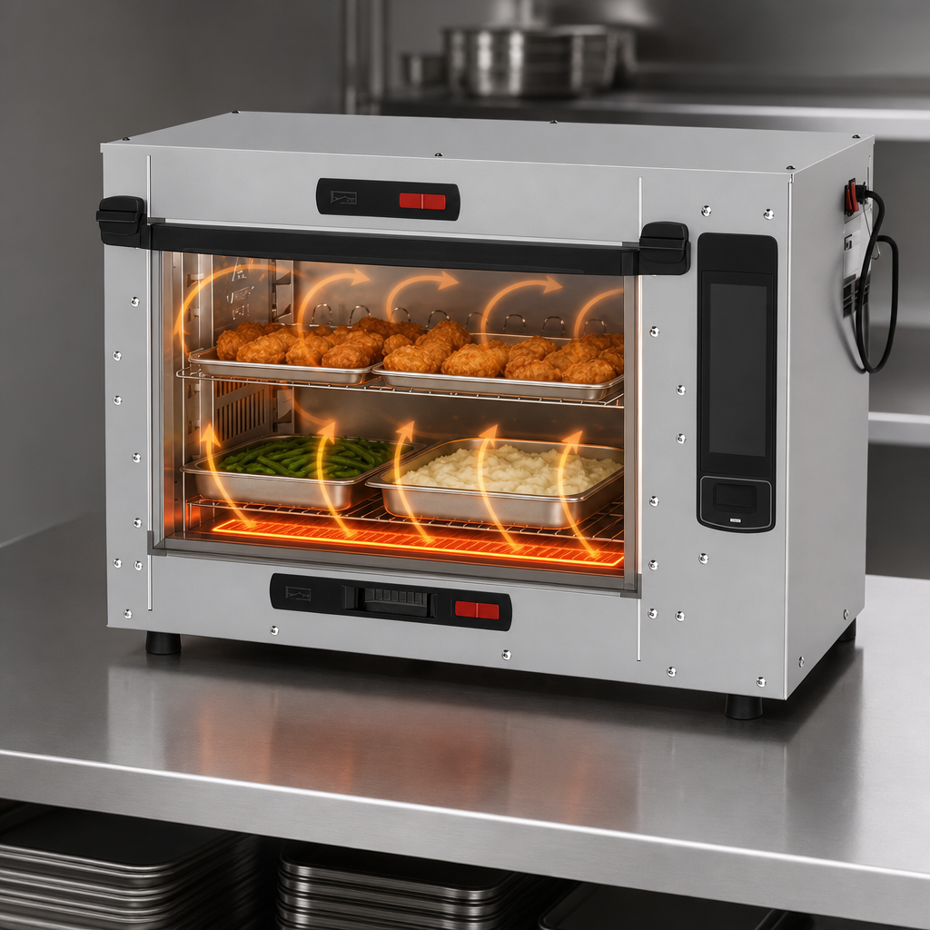 Hybrid Convection-Radiant Heating