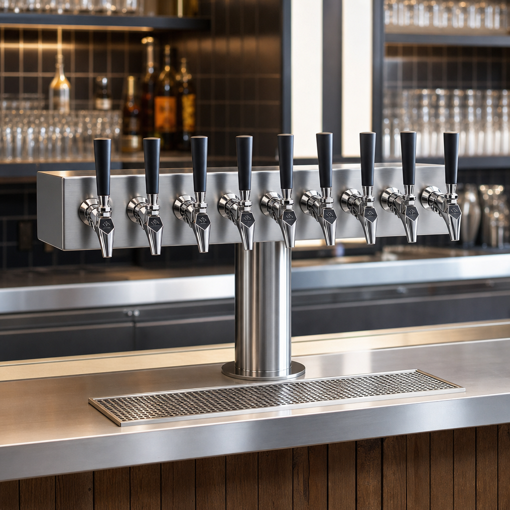 Eight-Faucet Capacity