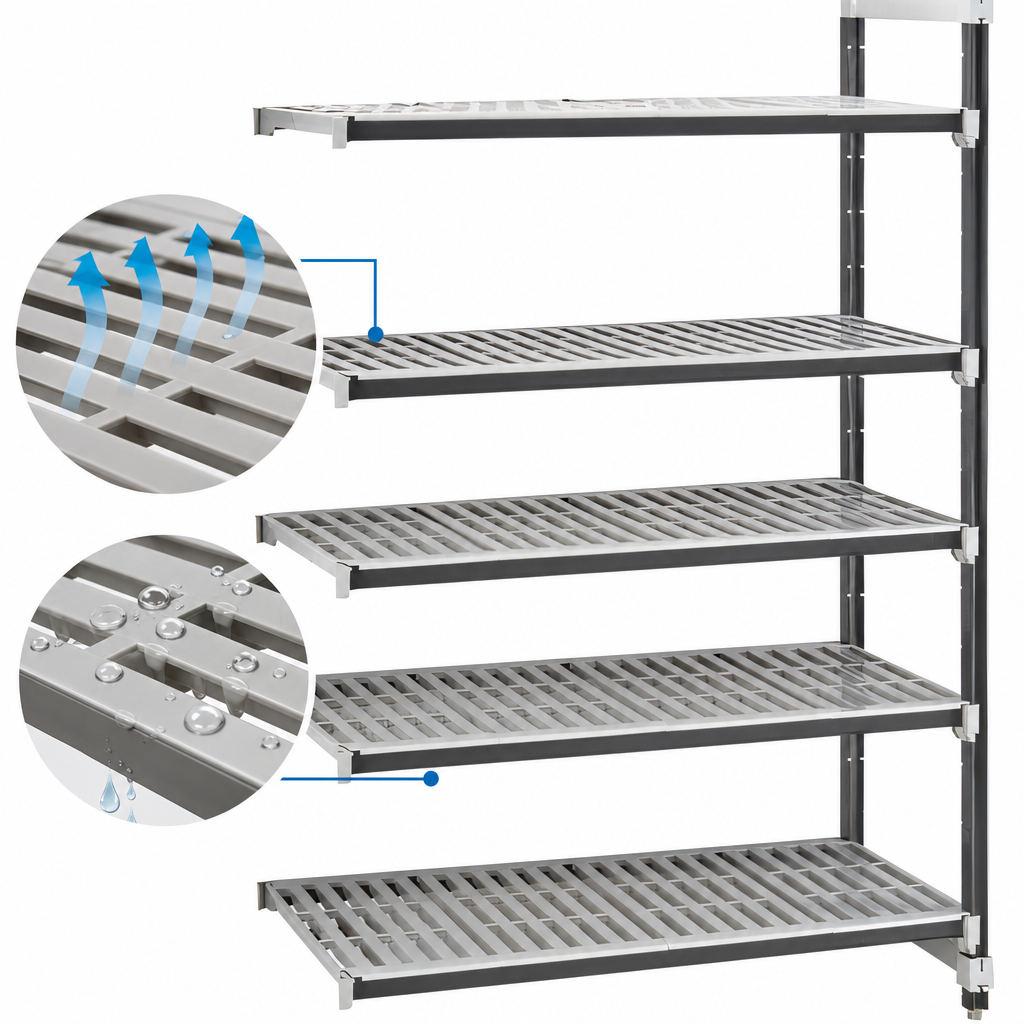 Vented Shelf Plates