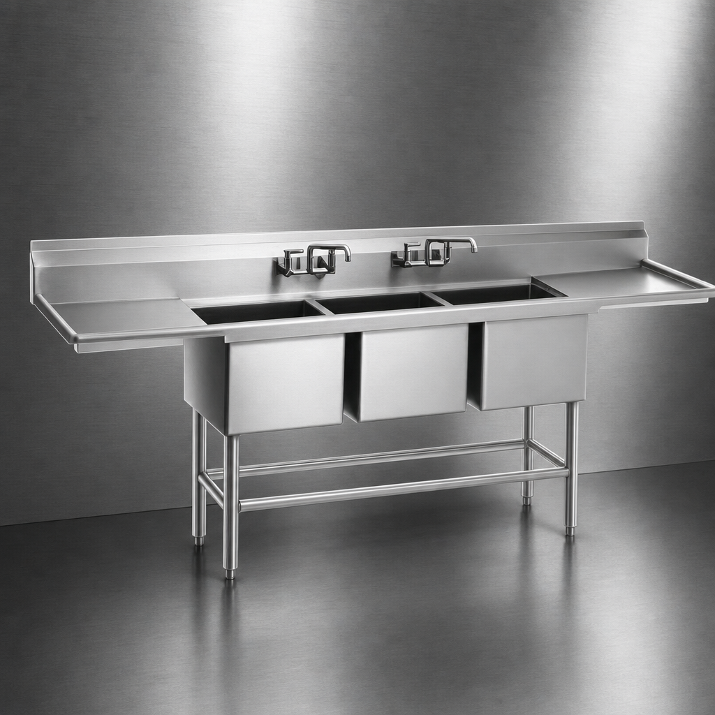 14-Gauge Stainless Steel Construction