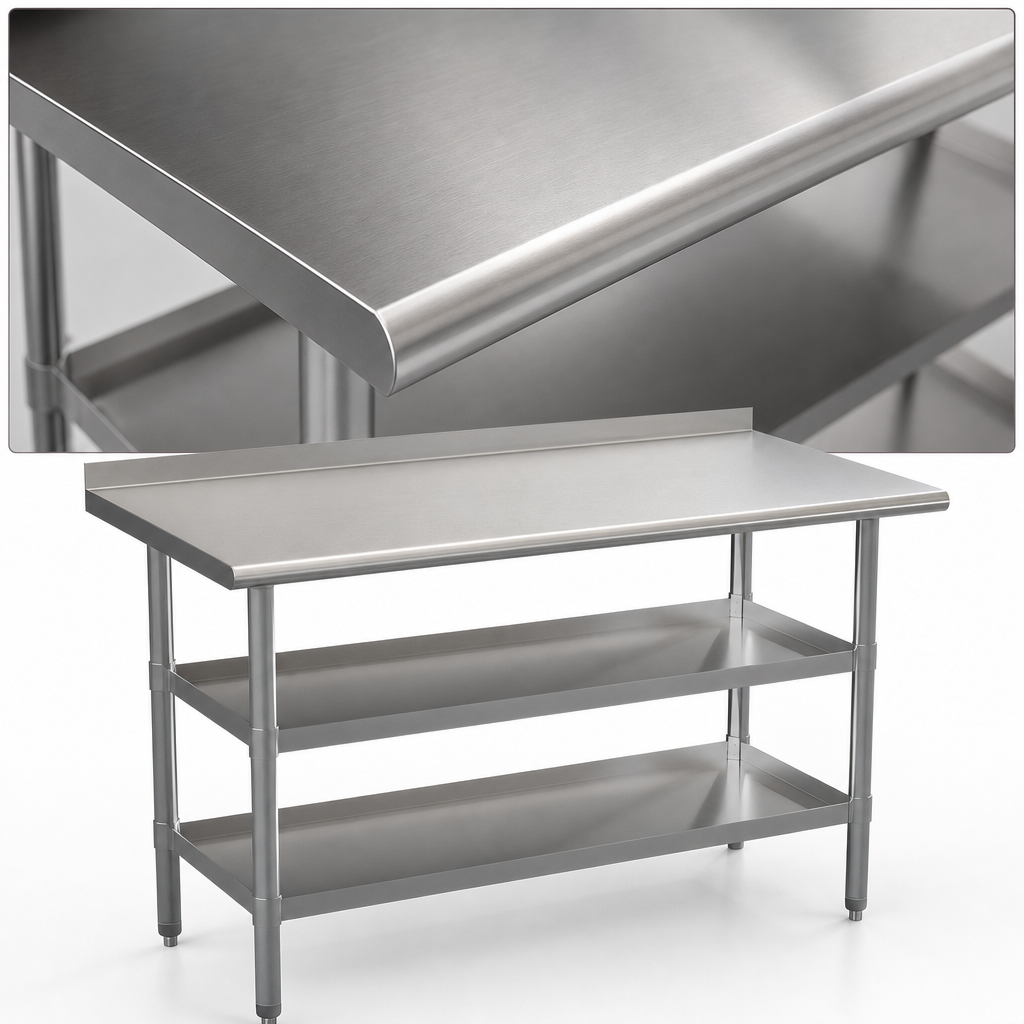 18-Gauge Stainless Steel Top