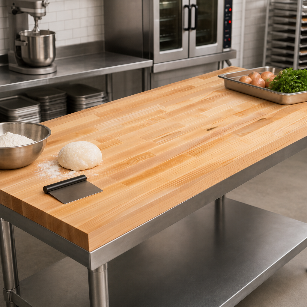 Edge Grain Flat Top