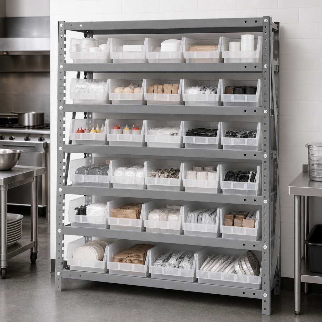 Seven-Shelf Storage Layout