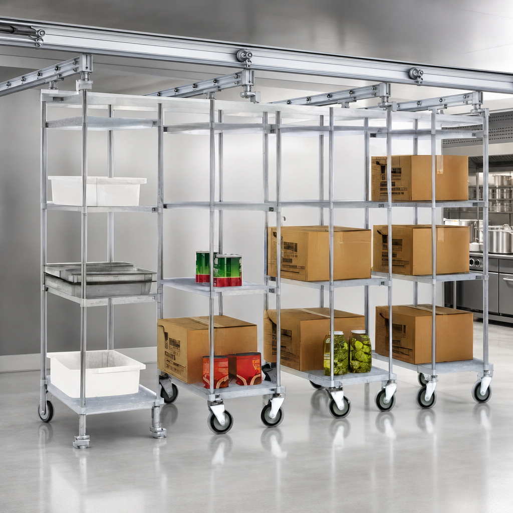 Overhead Track Mobile Unit Kit