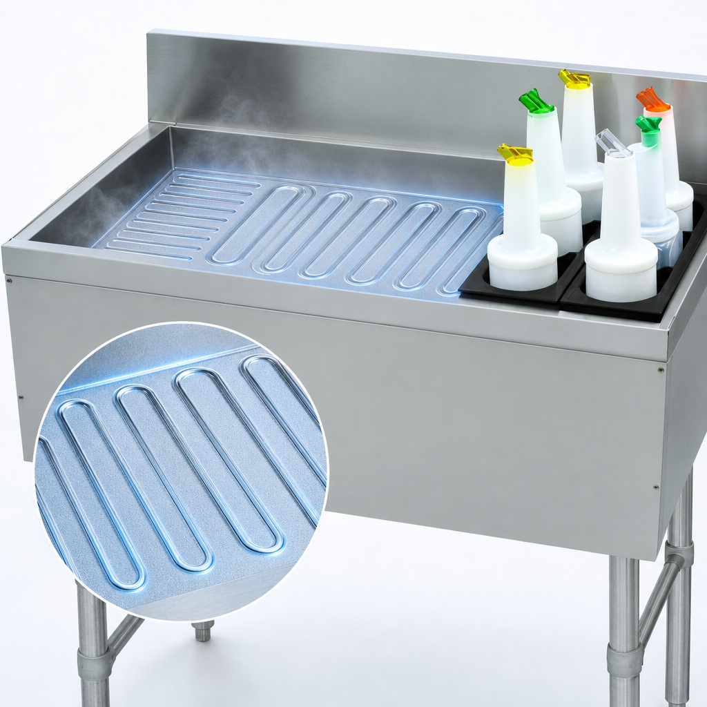 10-Circuit Cast Aluminum Cold Plate