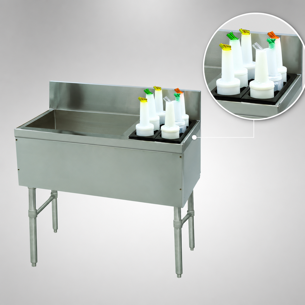 Right-Side Bottle Storage Rack