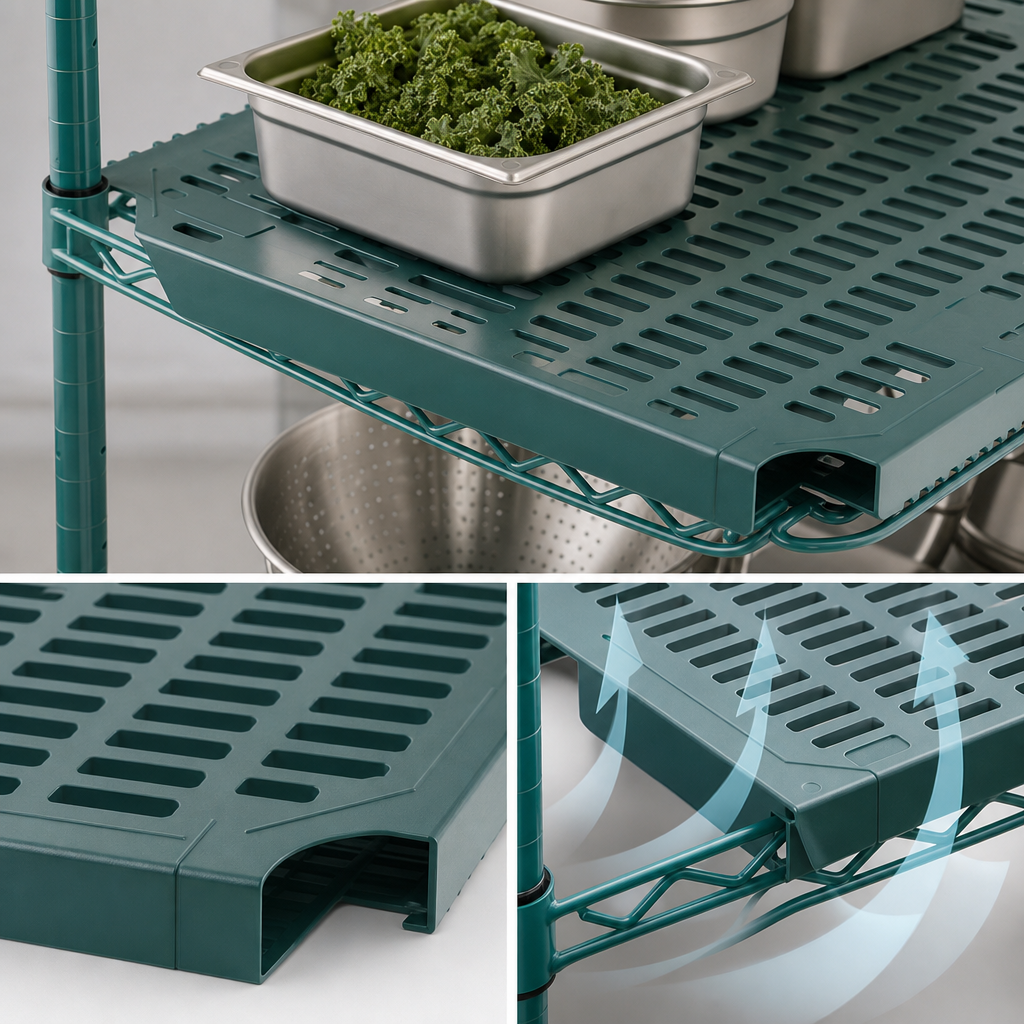 Louvered Polymer Mat