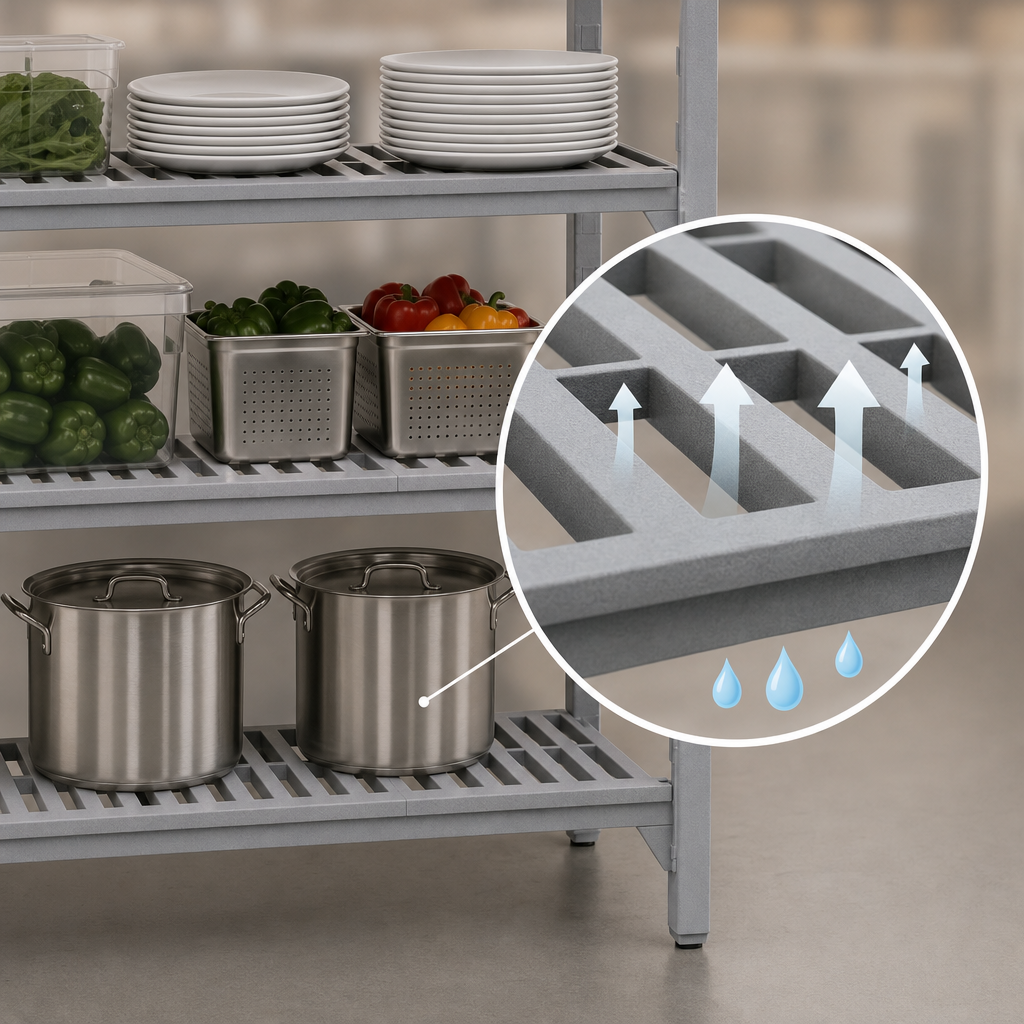 Vented Shelf Plates