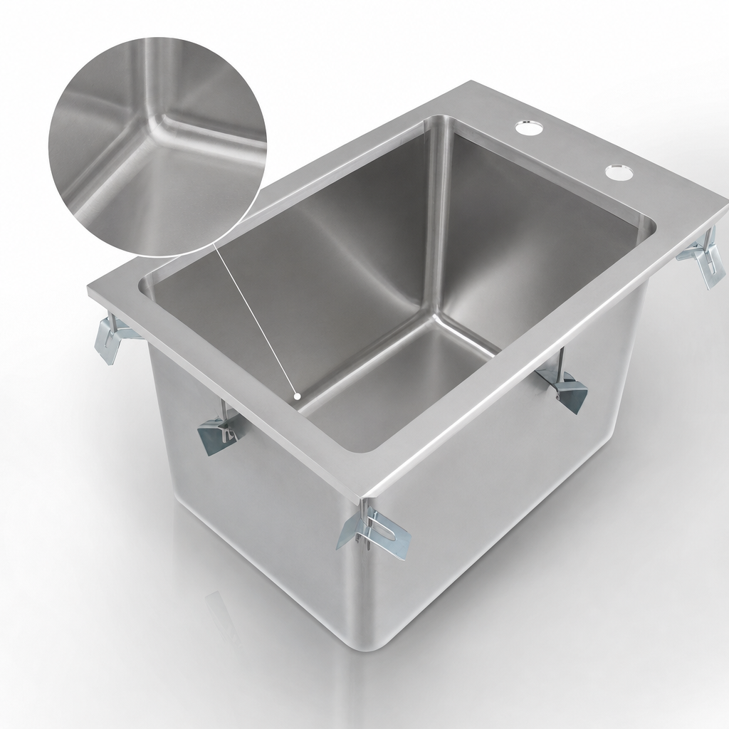 One-Piece Deep-Drawn Bowl
