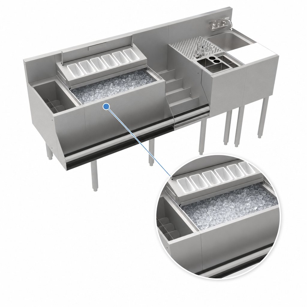 24-Inch Ice Bin