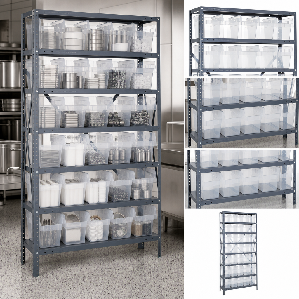 Eight-Shelf Storage System