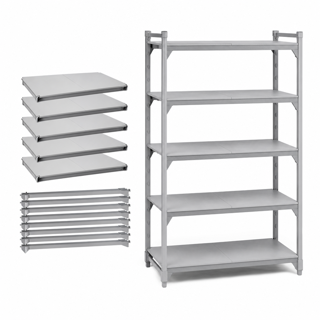 Five-Shelf Solid Kit