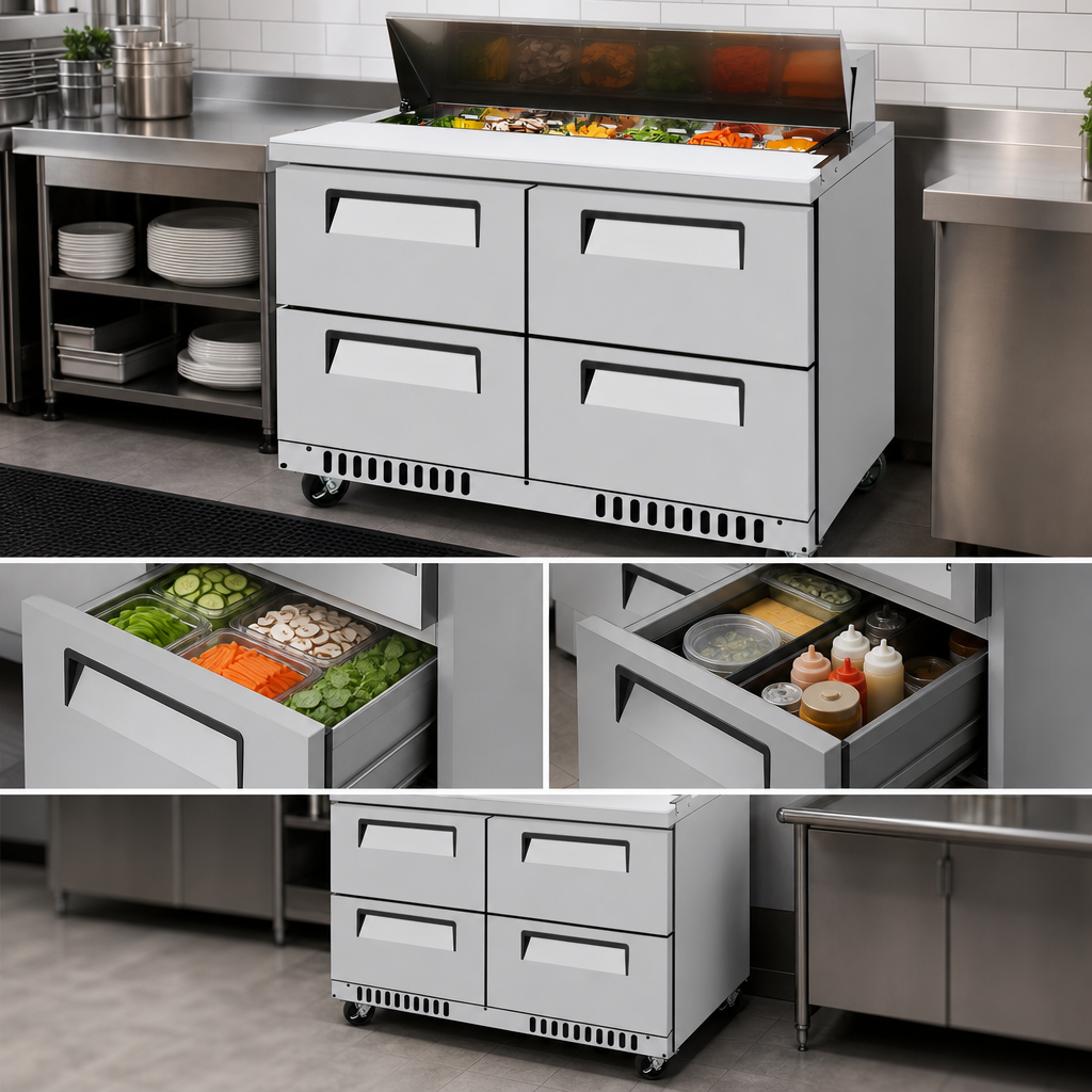 Four Drawer Storage