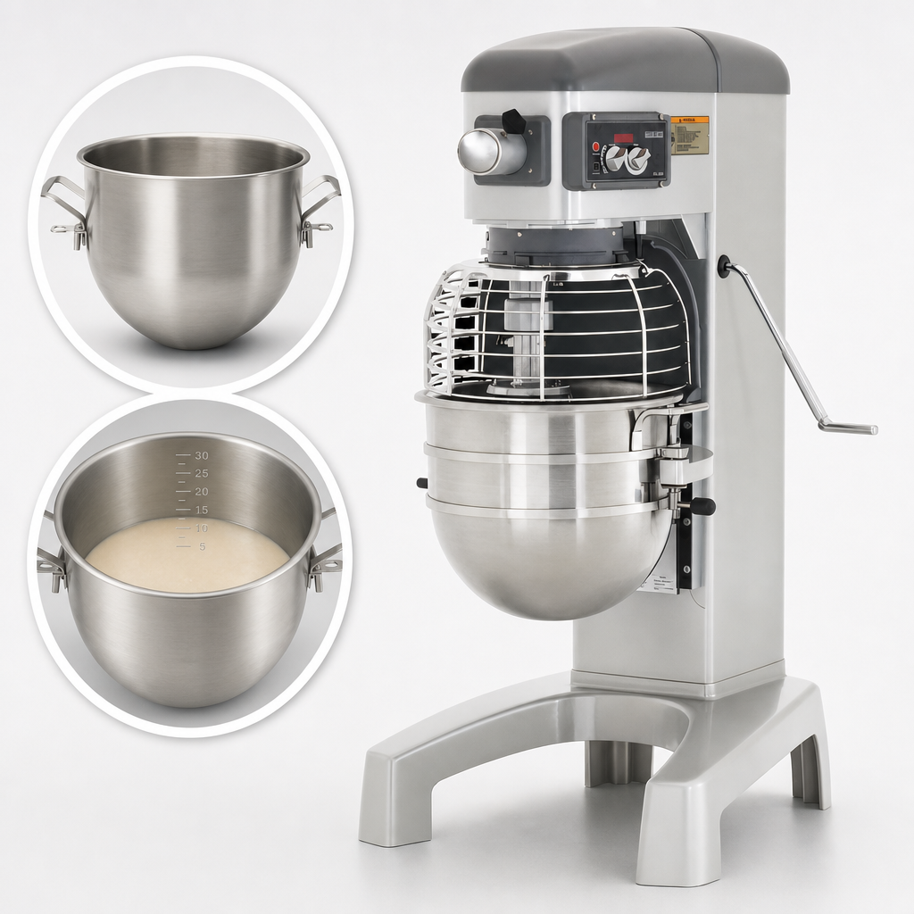 30-Quart Bowl Capacity