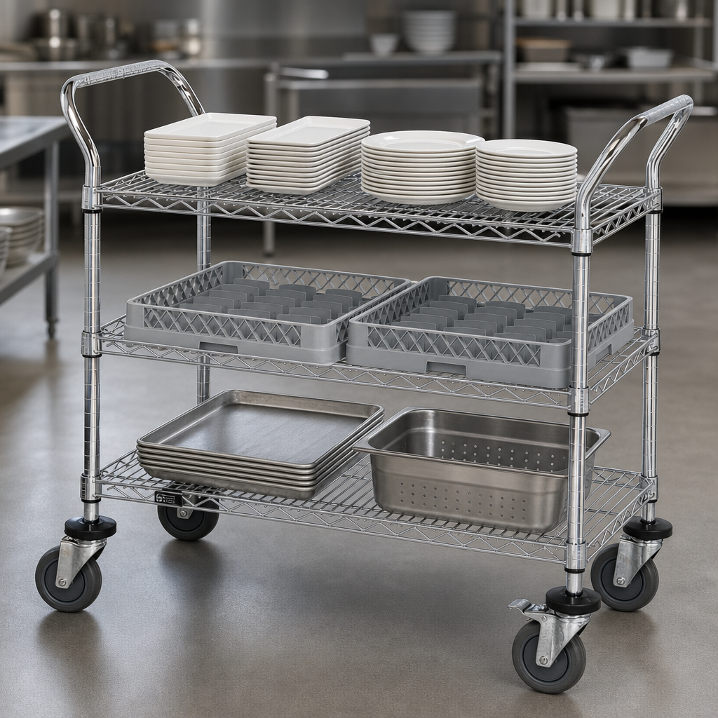 Three Wire Shelves