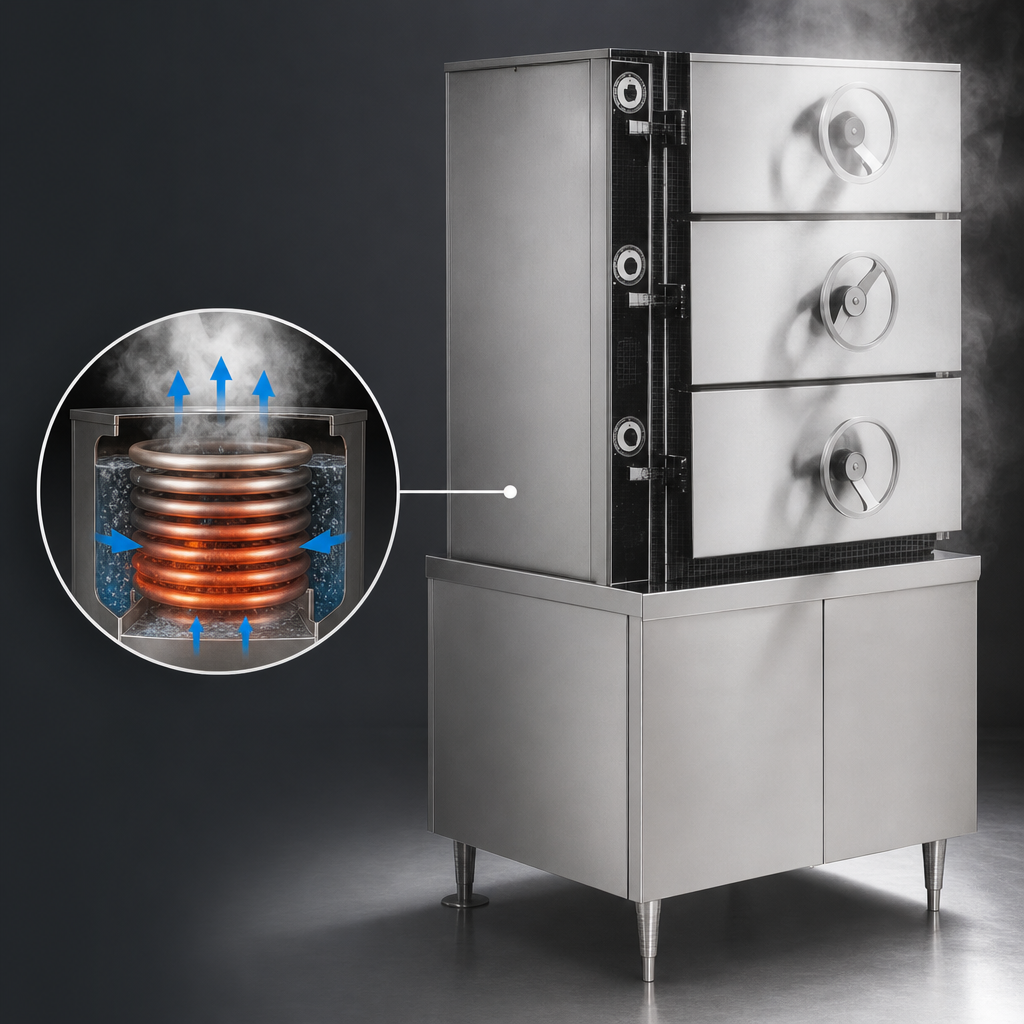 Steam Coil Heated Boiler