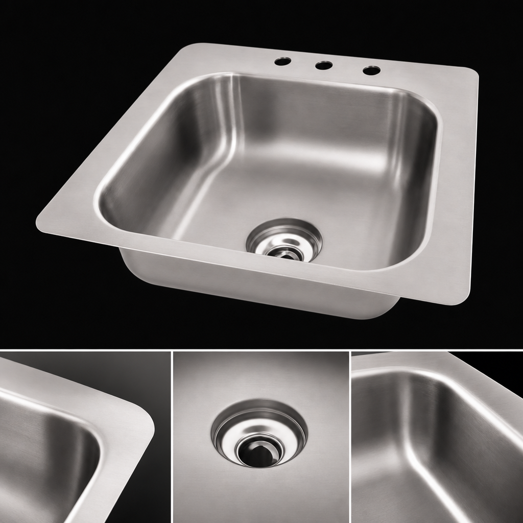 Deep-Drawn Seamless Bowl