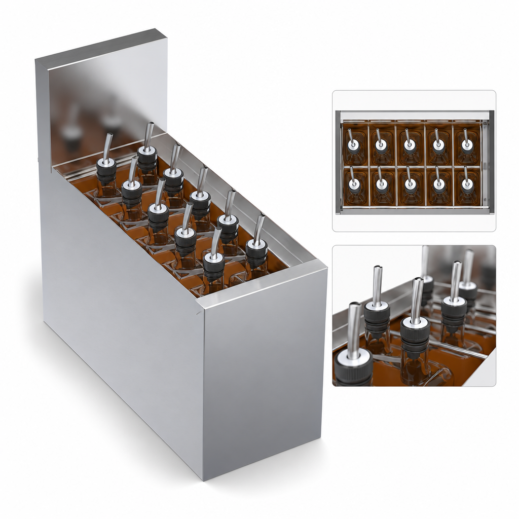 10-Bottle Capacity