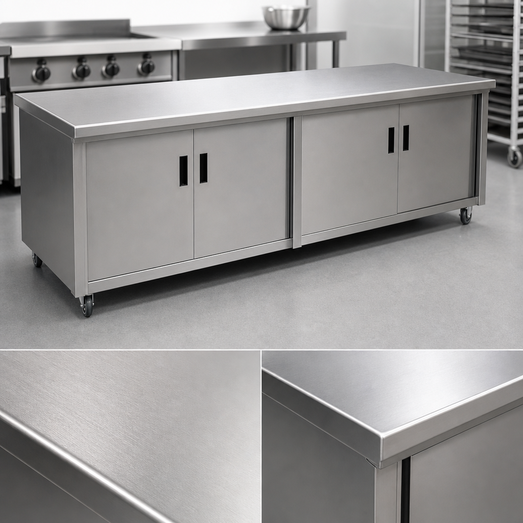 14 Gauge 304 Stainless Steel Top