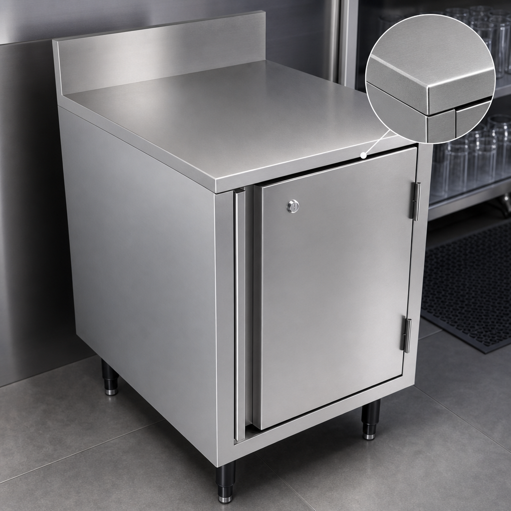 18-Gauge Stainless Steel Construction