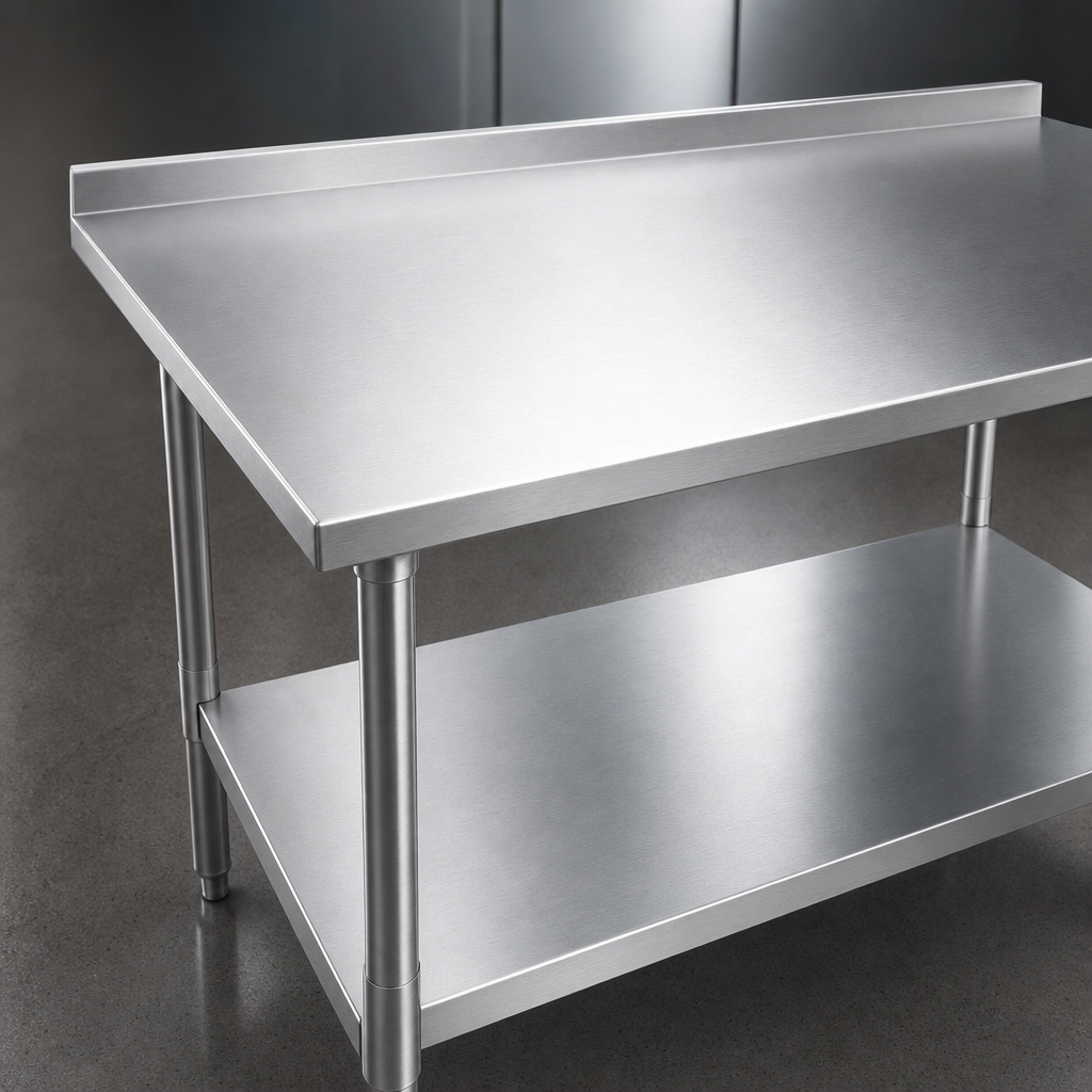 16-Gauge 300-Series Stainless Steel Top