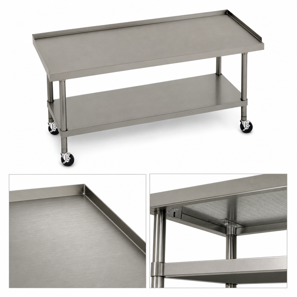 14-Gauge 304 Stainless Steel Top
